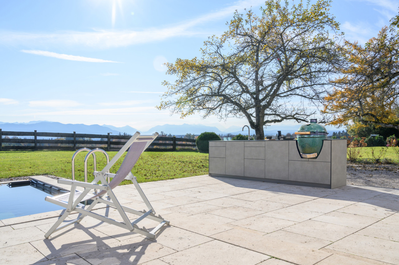 Out4Kitchen Outdoorküche mit Big Green Egg